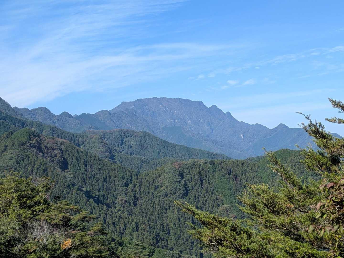両神山が美しい