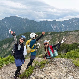 越駒と中ノ岳