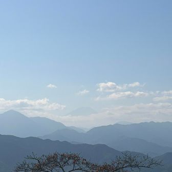 高尾山からの富士山