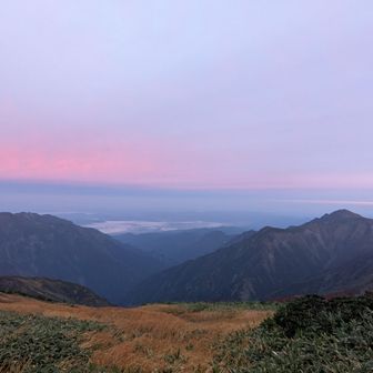 八海山と越後駒ケ岳