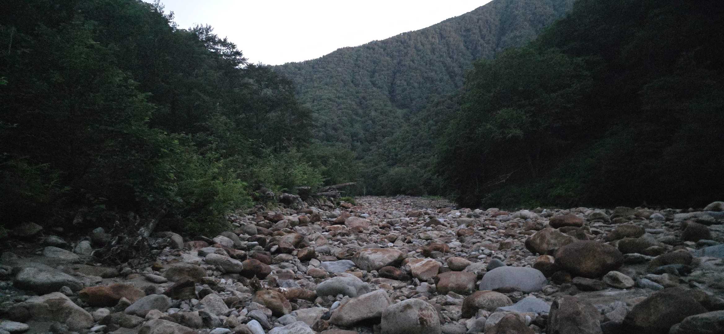 明るくなってきて安心
