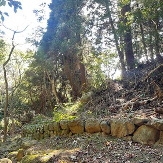 東鹿鳴越道（ひがしかなごえみち）＝殿様道⭕️石垣残る。参勤交代・歴史の動き⁉️