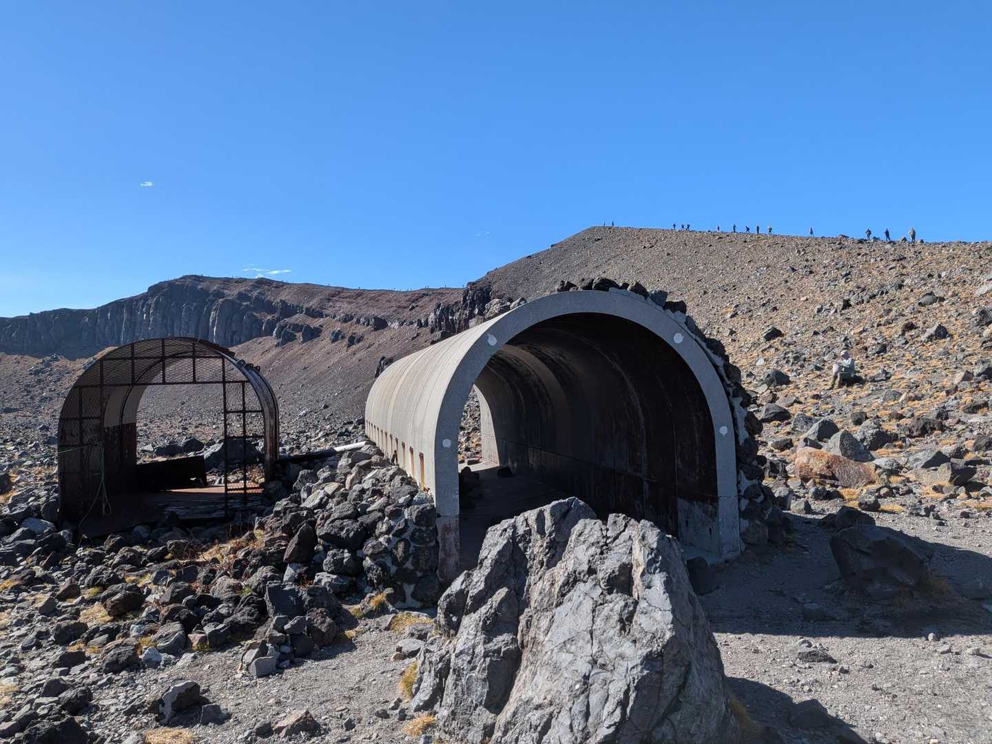 黒斑コース登山口-車坂山-賽の河原-前掛山-Jバンド-鋸岳 周回コースの写真