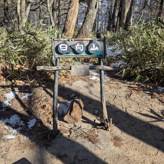 三角点でランチ…の予定が展望無しなのでまた戻る