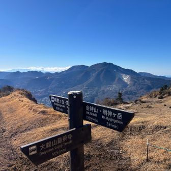 爆風‼️15メートル位の風も吹き、押されます
稜線歩きはチェンスパ➕ゲイター必須！