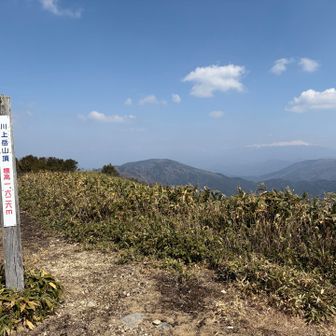 登頂
右の雪山は乗鞍岳！