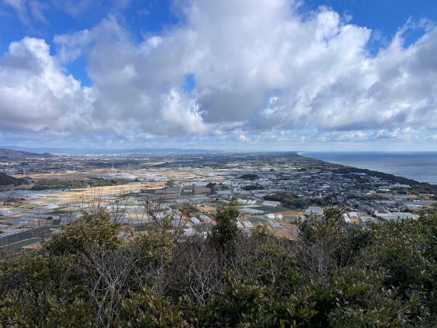 広がりのある景色