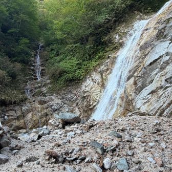 魚止メの滝
ここまで1時間くらい