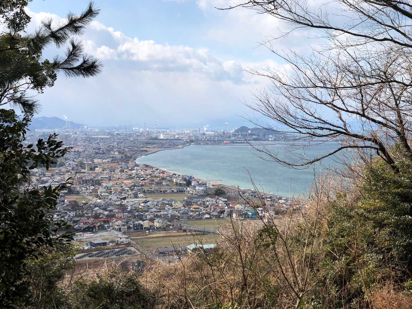 海が綺麗に見える！
