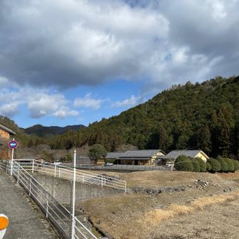 無事下山してたかすみ温泉♨️前‥