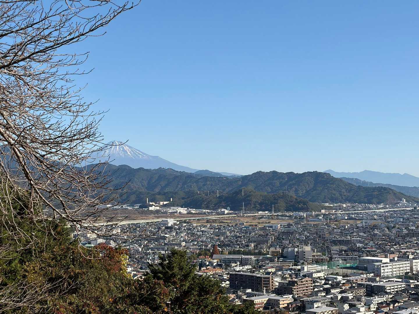 賤機山古墳-麓山神社-浅間山-賤機山-茶臼山 縦走コースの写真