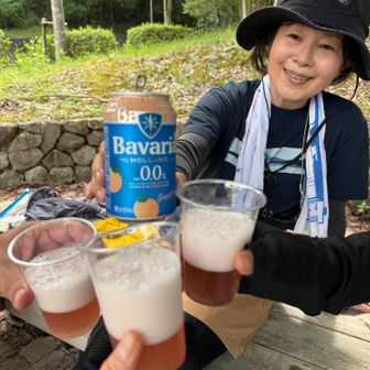 今度は、ババリアグレープフルーツで乾杯🍻
