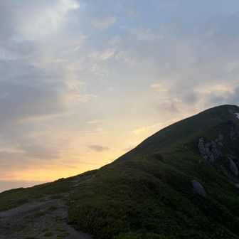 夕焼けも！