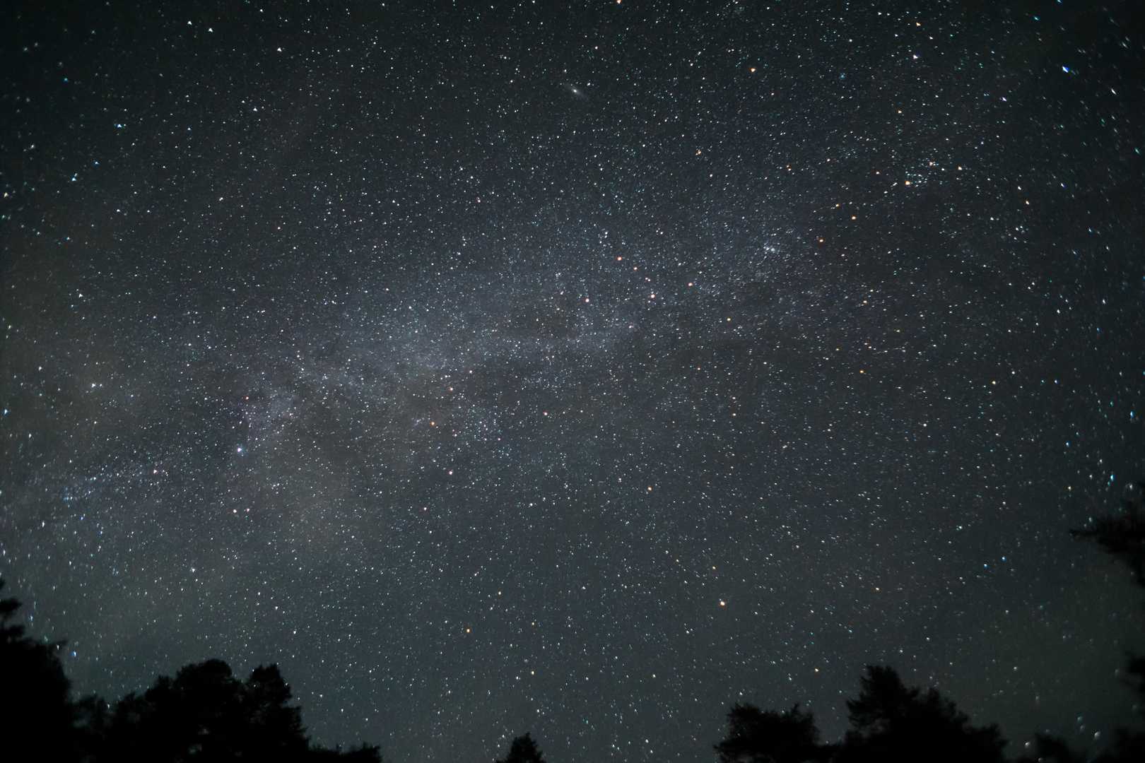 うっすら天の川