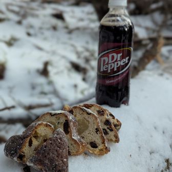 シュトーレンで乾杯