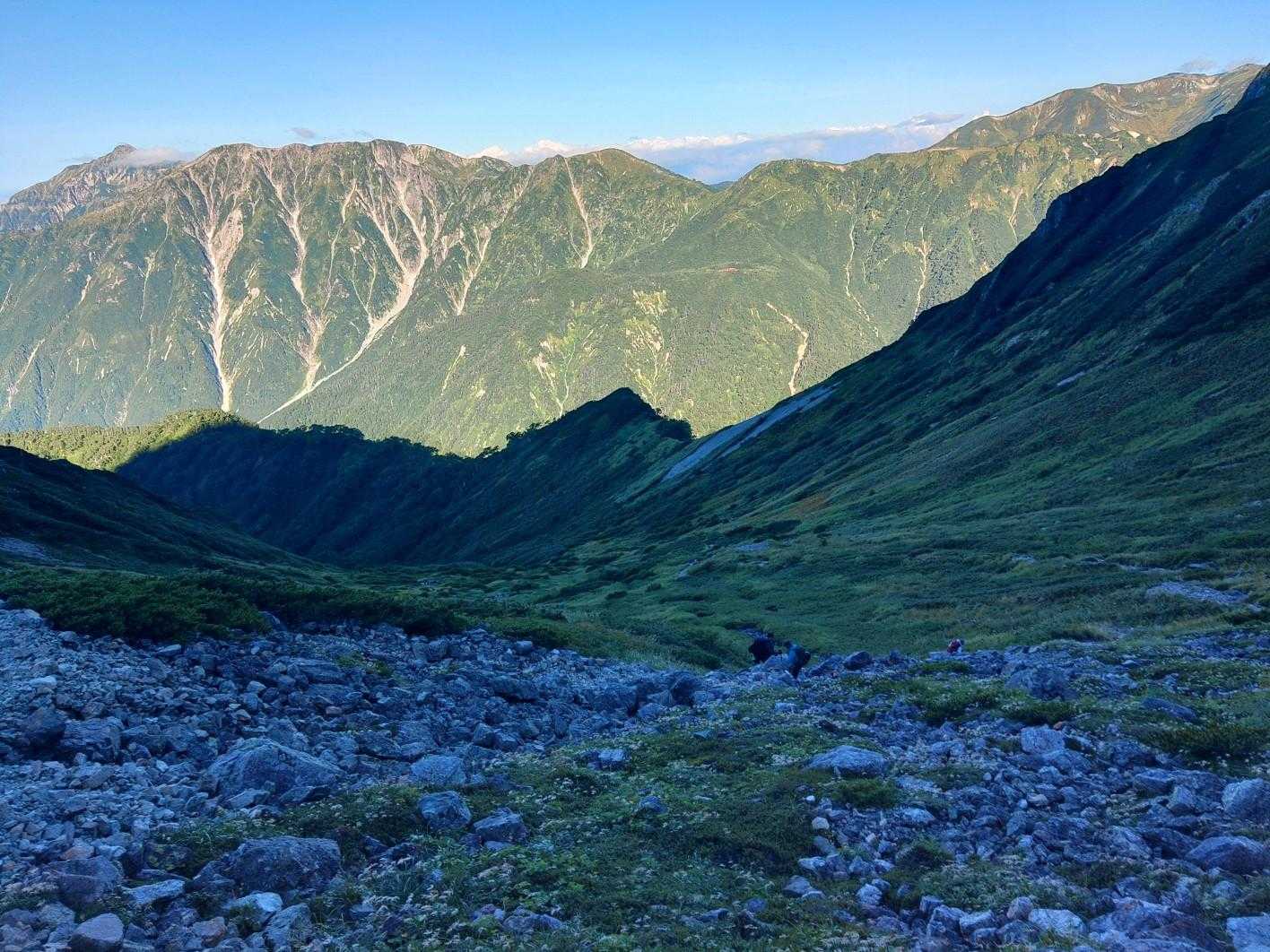 新穂高温泉駅-奥穂高登山口-飛騨乗越-槍ヶ岳 往復コースの写真