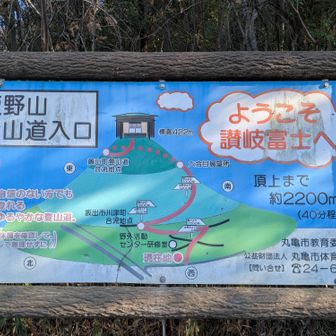 飯野山登山道入口
