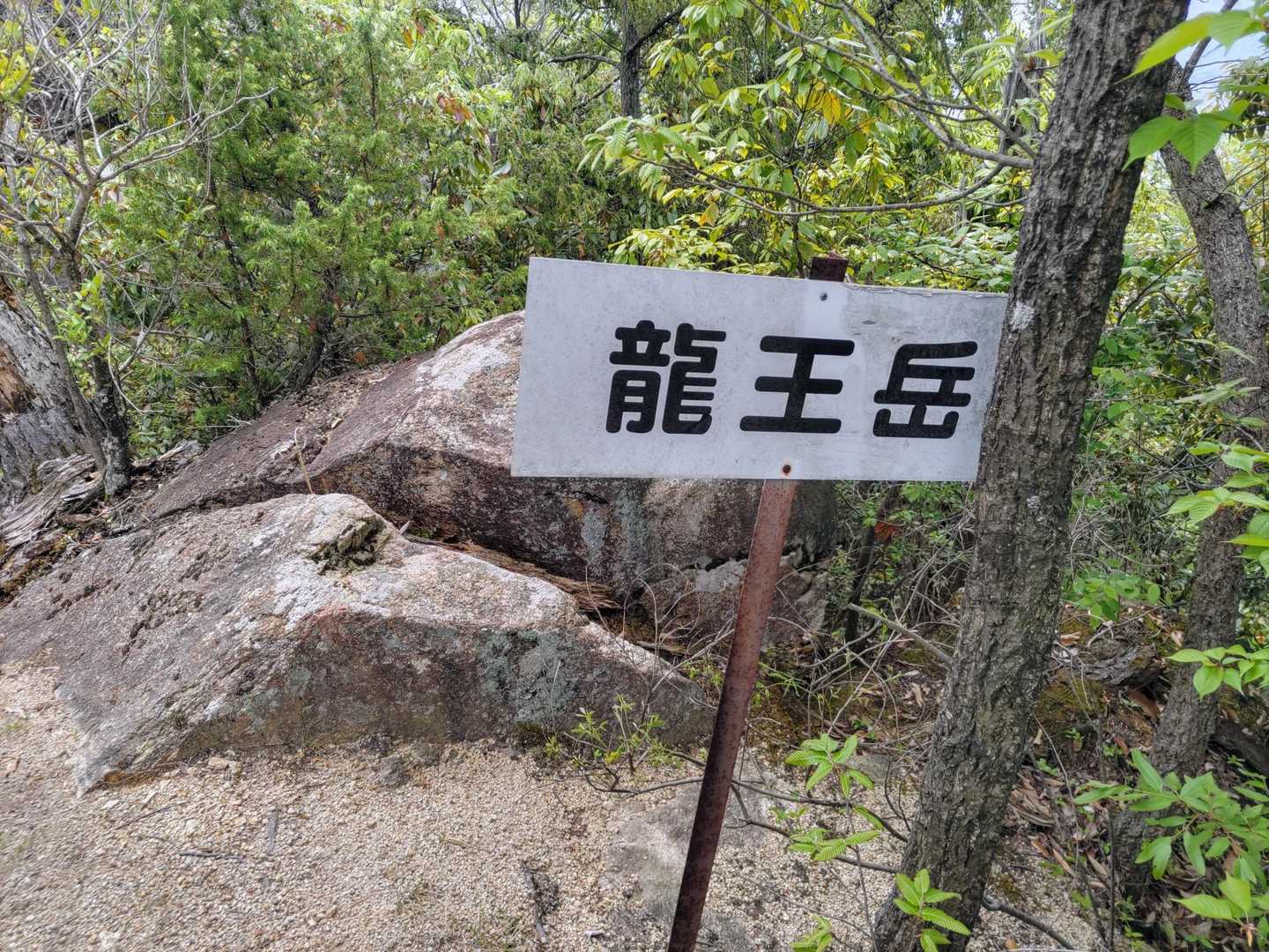 龍王岳も゙ゲット
龍王が付く山は今年４座目