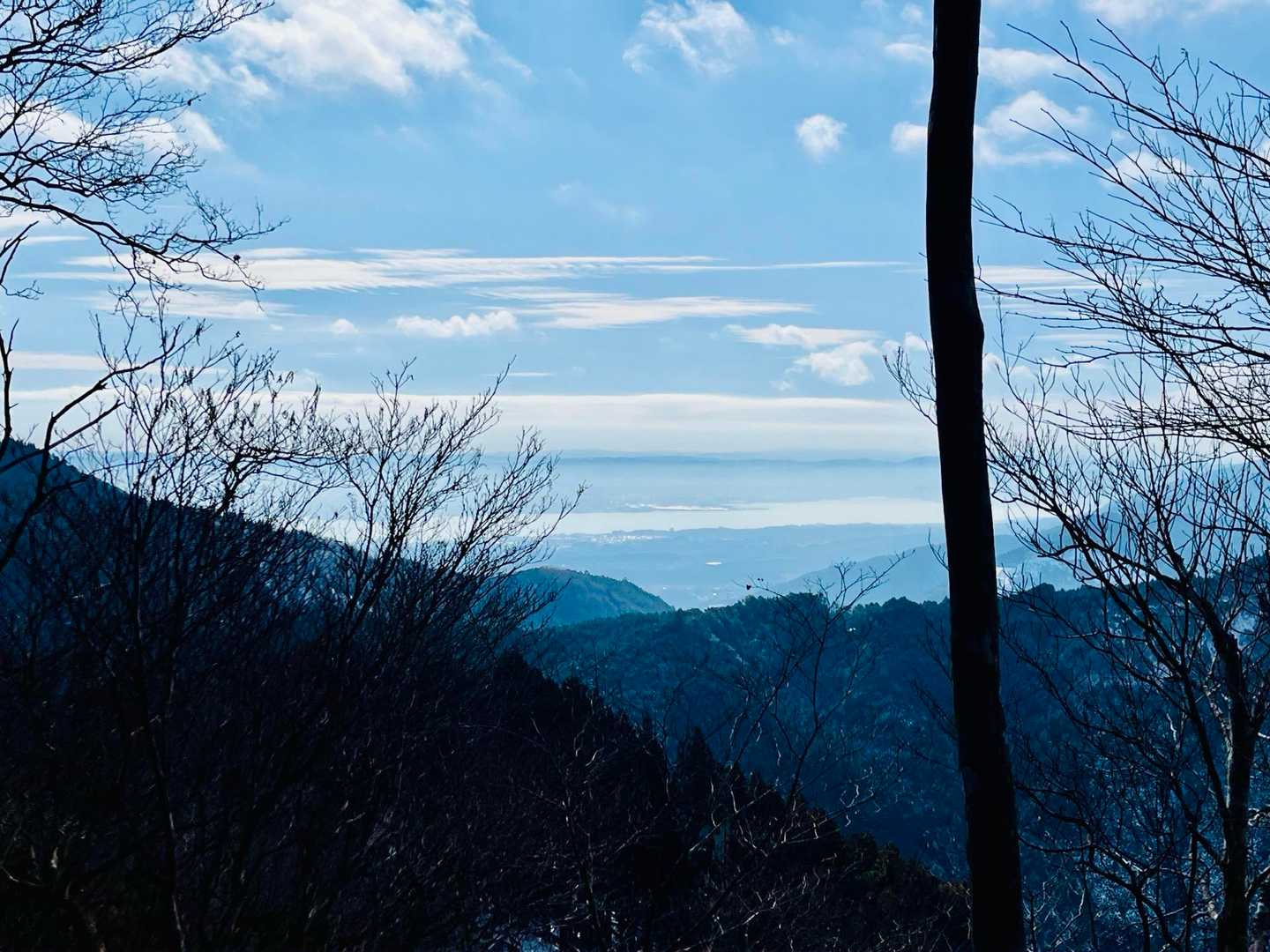 琵琶湖がみえてきました