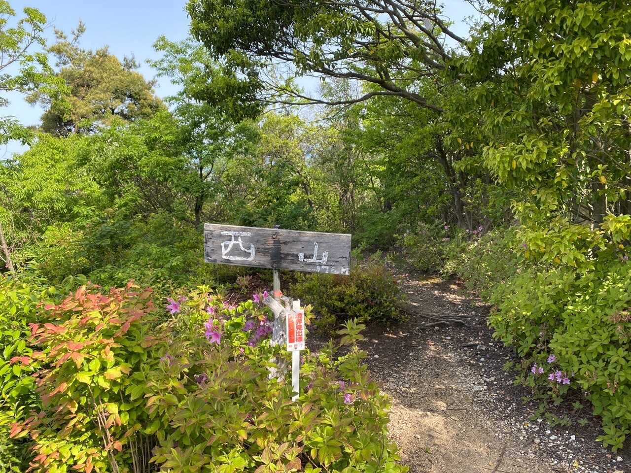 西山の写真