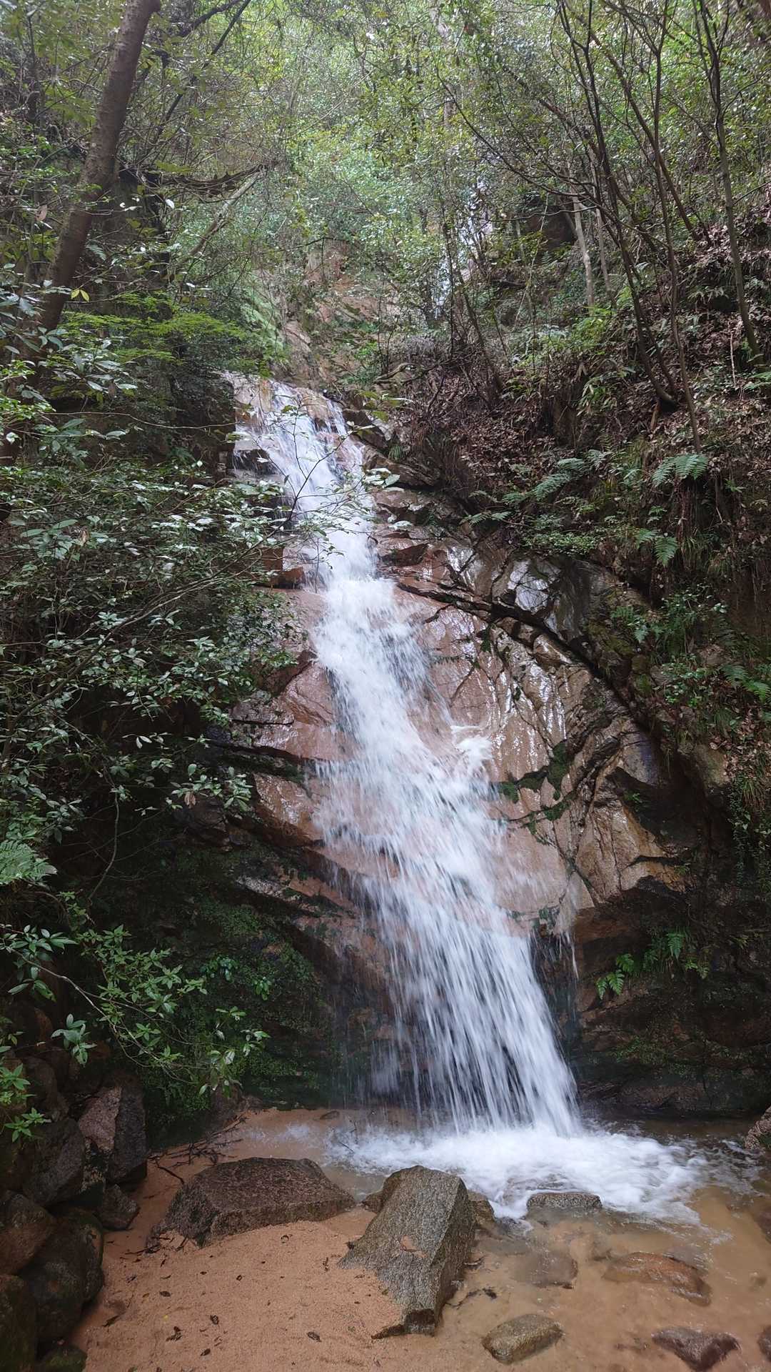 高座の滝、勢いが違います💦
昨日そんなに降ったかな🤔