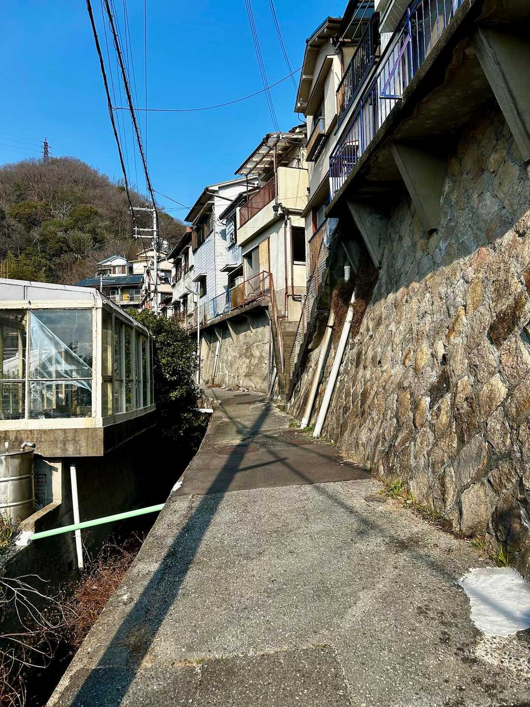 振り替えって昭和レトロ路地