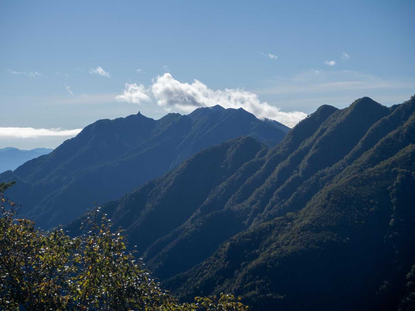 鳳凰三山⛰️
この後、雲の中へ。。