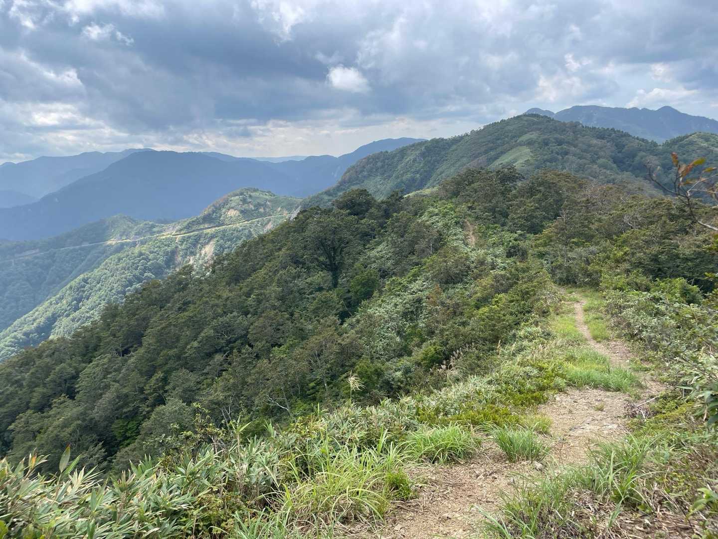 冠山峠-冠山 往復コースの写真