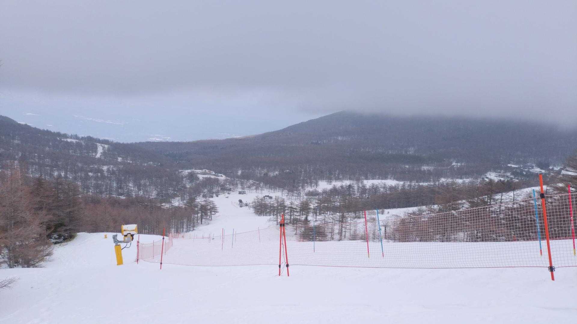 スキーヤー⛷️🏂も疎ら
