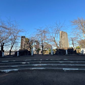 伊勢山到着
名前の由来は、伊勢神宮の分社みたいです。