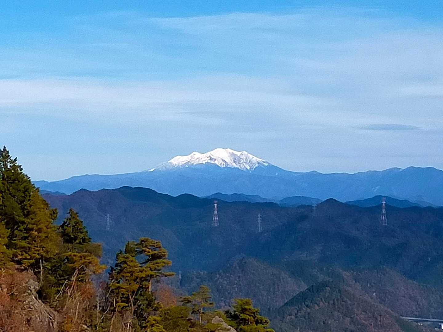 誕生山-ＪＡめぐみの美濃種子センター登山口 縦走コースの写真