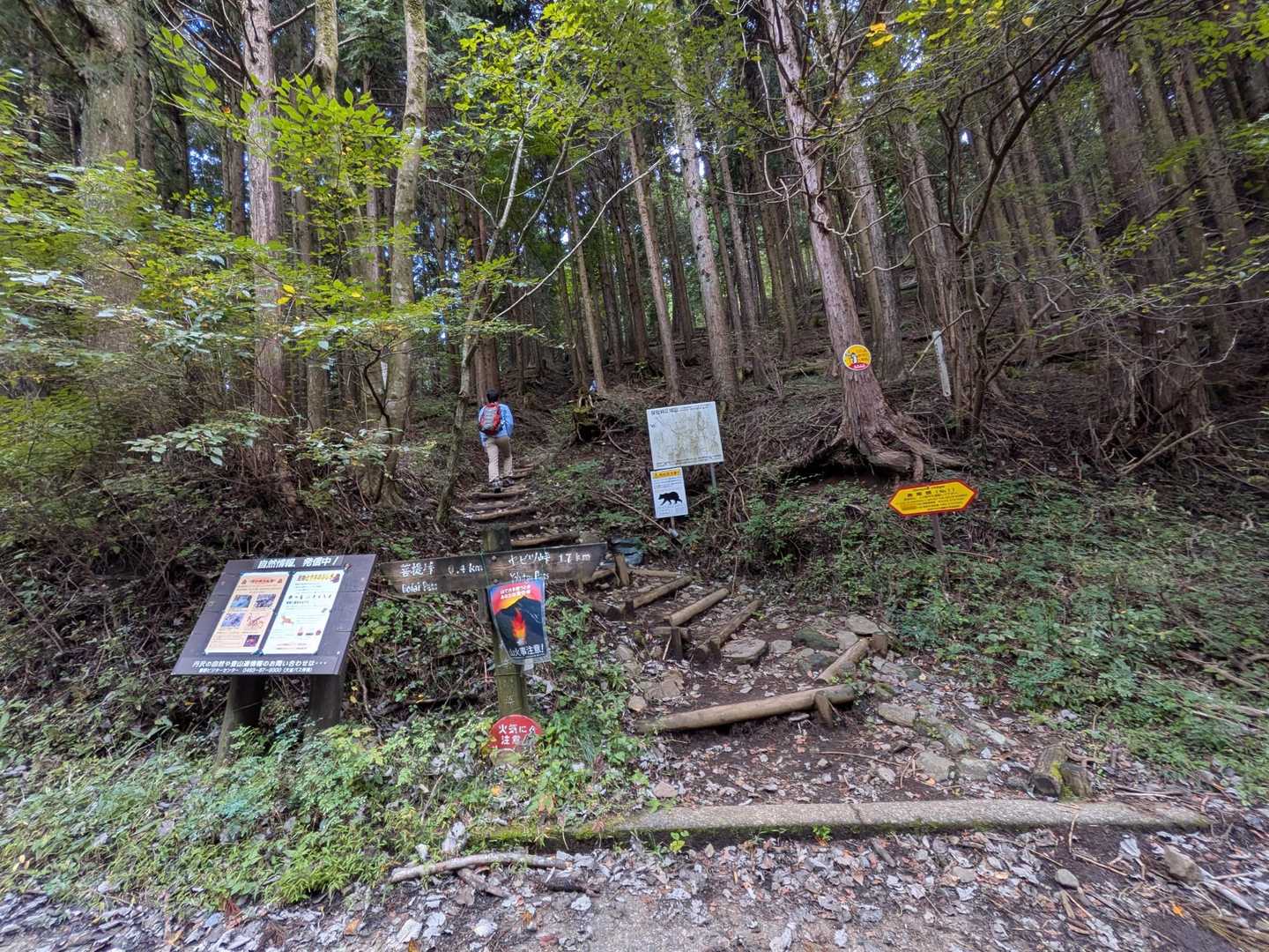 登山口
