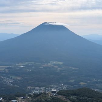 山頂からの眺望
アップの羊蹄山