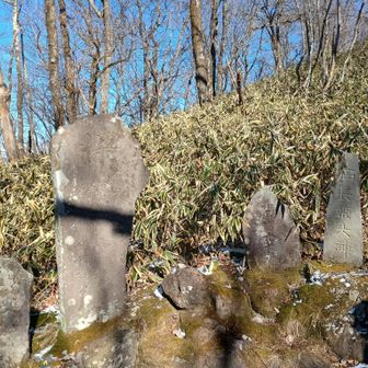 冨士山神社⛩️の下の方にある磐座（いわくら）と言うのかな。