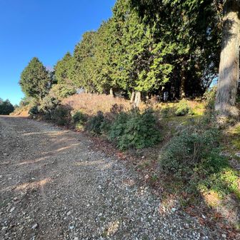 威徳山へはここを右へ