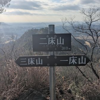 一いち、二(に)ふた、三(さん)三床みとこ と全ての山名が揃っているポイント。