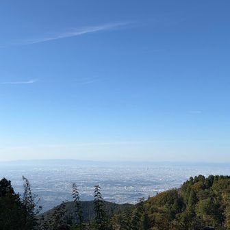 眺望は少しガスがかってる