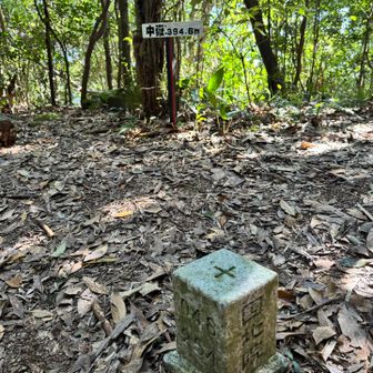 △ 中嶽 395m
眺望なし