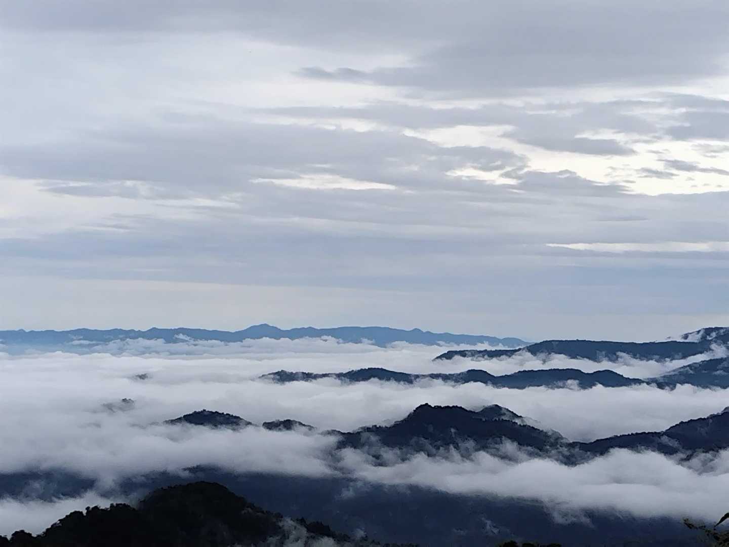 美しい雲海も見れた😊