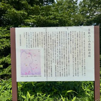 脊振山と山岳信仰の説明板