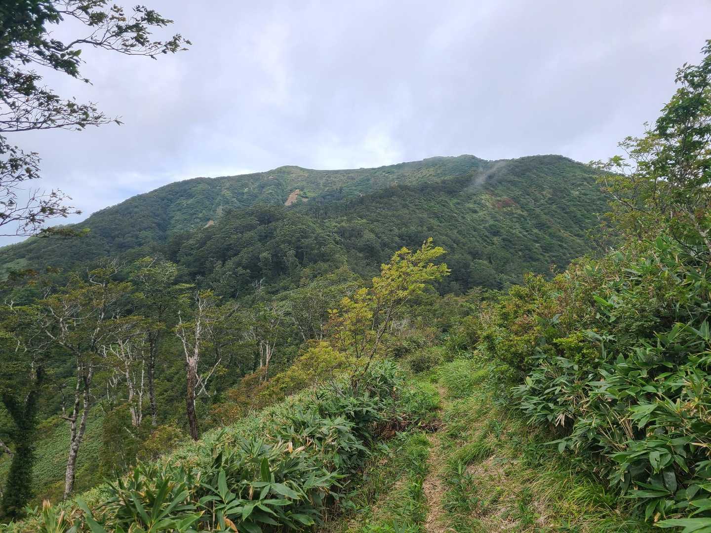 振り返って八森山。
アリーヴェ・デルチ👋😃