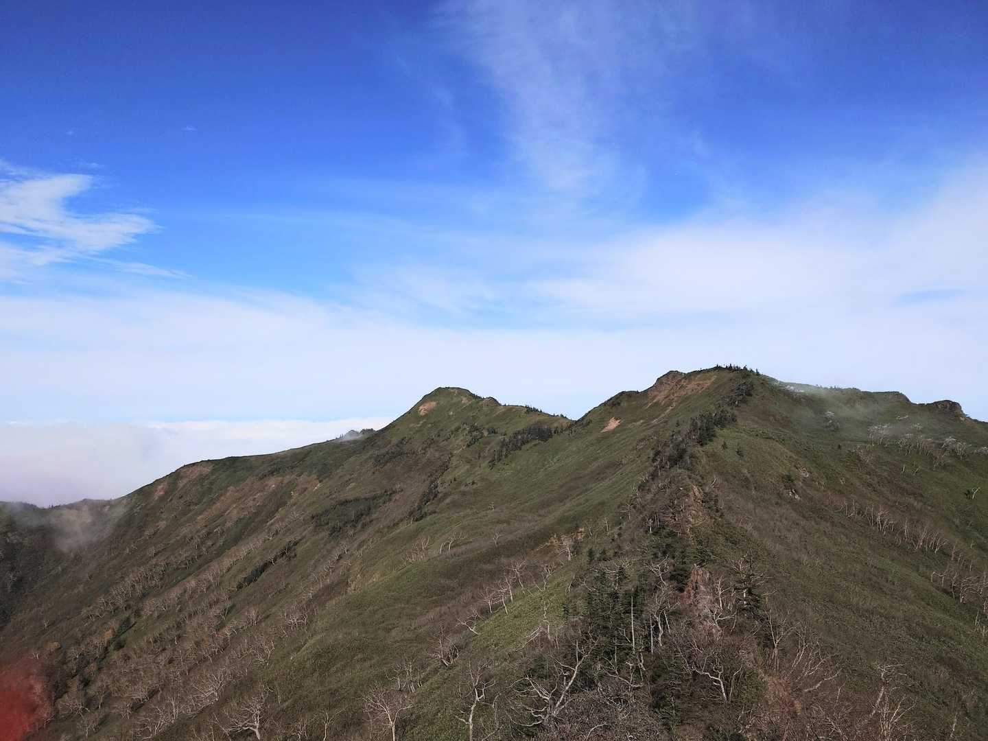 見えた武尊山