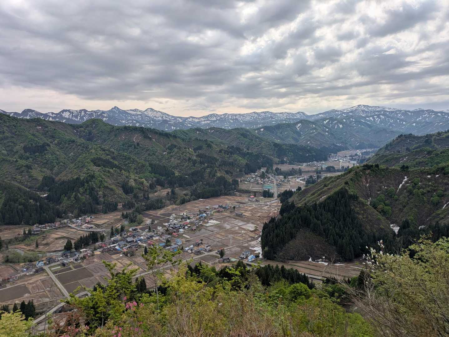 湯之谷の田園風景
青田の頃もいいのです