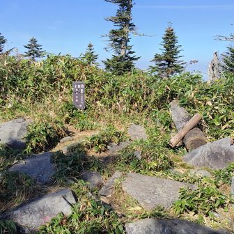 鳥甲山山頂