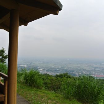 月見の森の展望台
