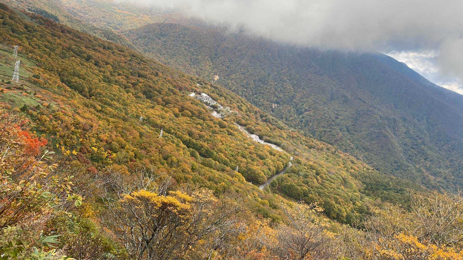 安達太良山登山口-旧土湯峠-鬼面山 往復コースの写真