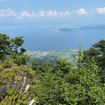 宝満岳から