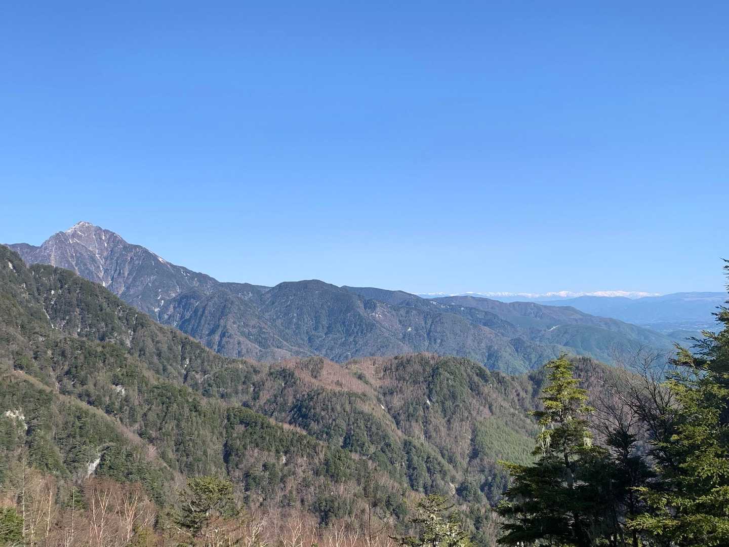 甲斐駒と北アルプス⛰️