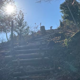 天空への階段だ。