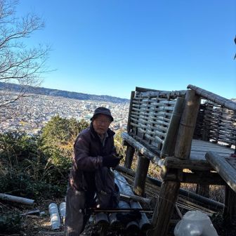 こちらの展望台を作られた方です💪